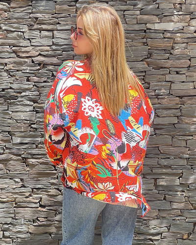 Chemise over size en lin