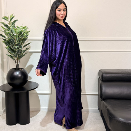 Djellaba en velour