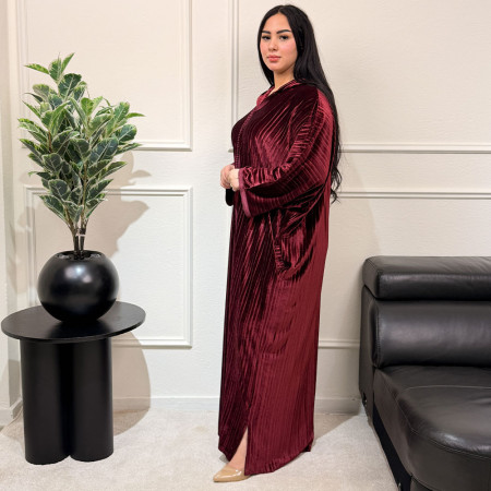 Djellaba en velour