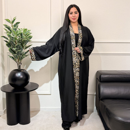 Kimono en crepe de soie