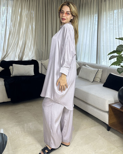 Ensemble en satin