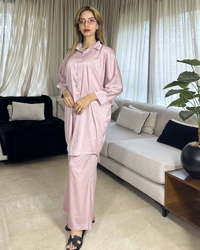 Ensemble en satin