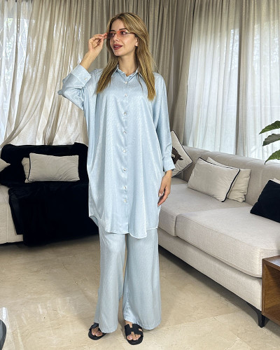 Ensemble en satin