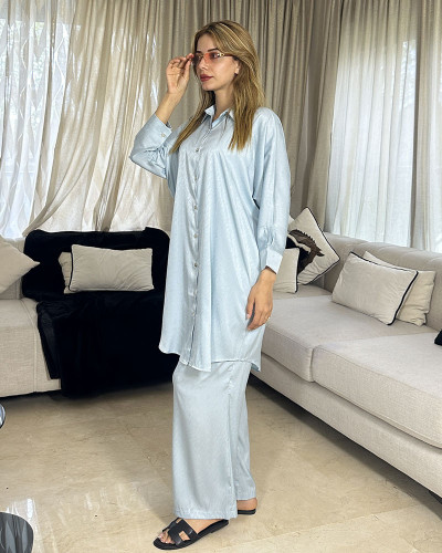 Ensemble en satin