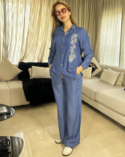 Ensemble en tencel
