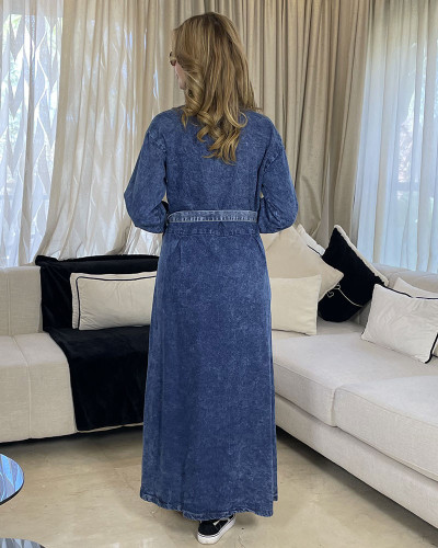 Robe en jeans