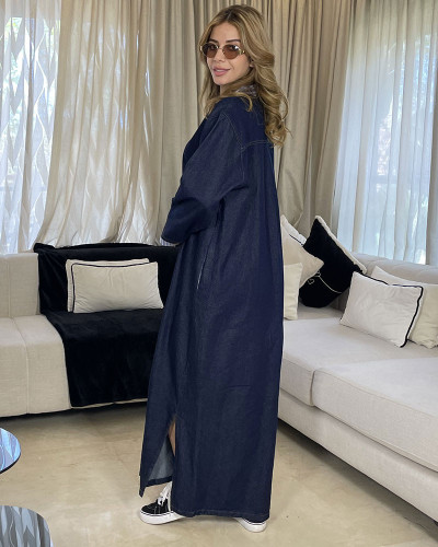 Robe en jeans
