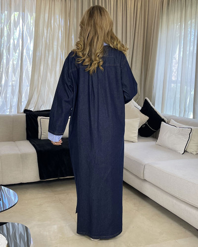 Robe en jeans