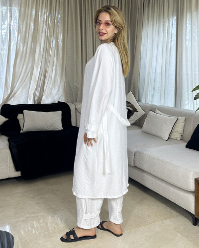 Ensemble en crepe
