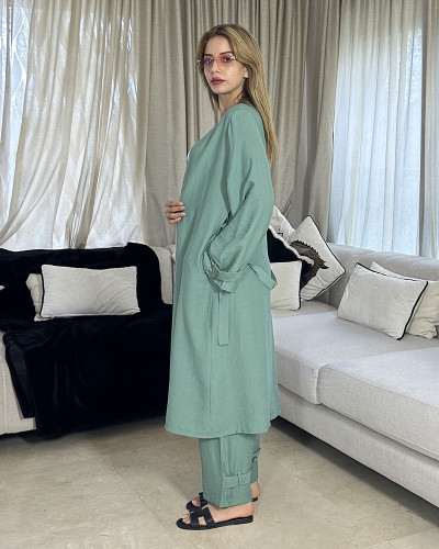 Ensemble en crepe