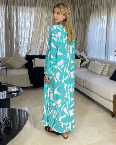 Chemise robe en crepe