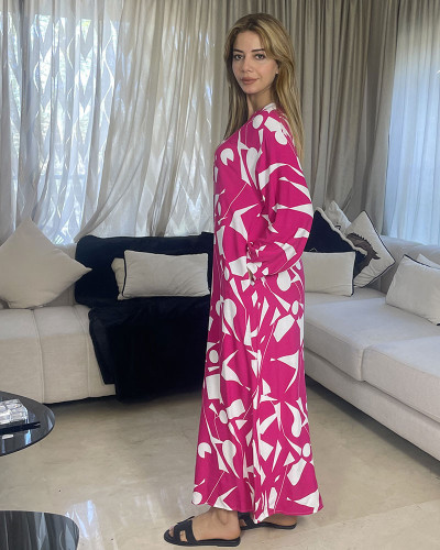 Chemise robe en crepe