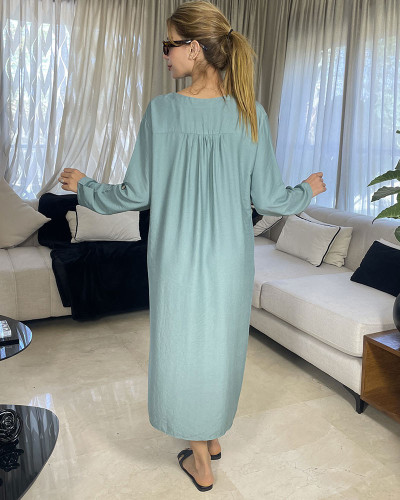 Robe en lin