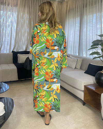 Robe en crepe
