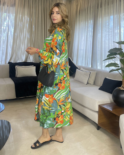 Robe en crepe