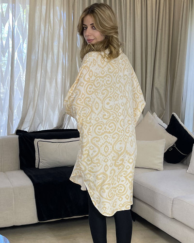 Chemise over size en crepe