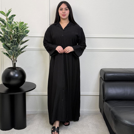 Chemise robe en crepe