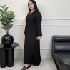 Chemise robe en crepe