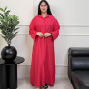 Chemise robe en crepe