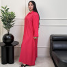 Chemise robe en crepe
