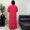 Chemise robe en crepe