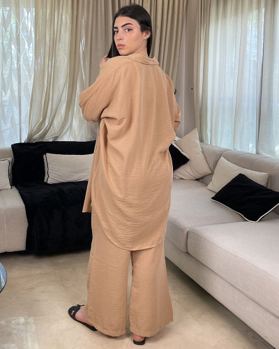Ensemble en crepe