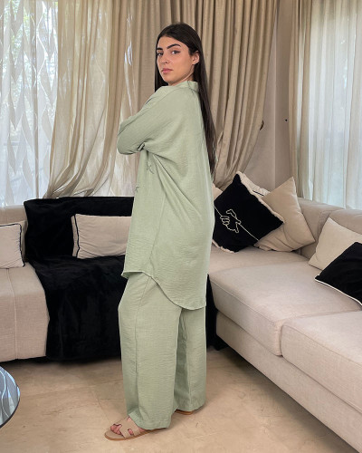 Ensemble en crepe