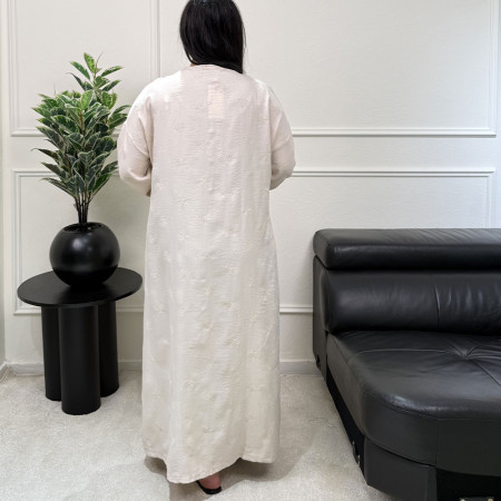 Chemise robe en lin