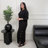 Robe en lin avec boutons