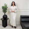 Robe en lin avec boutons