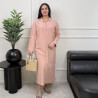 Robe en lin avec boutons