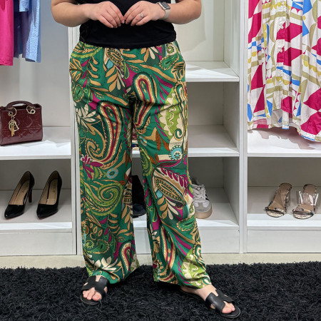 Pantalon en fibranne