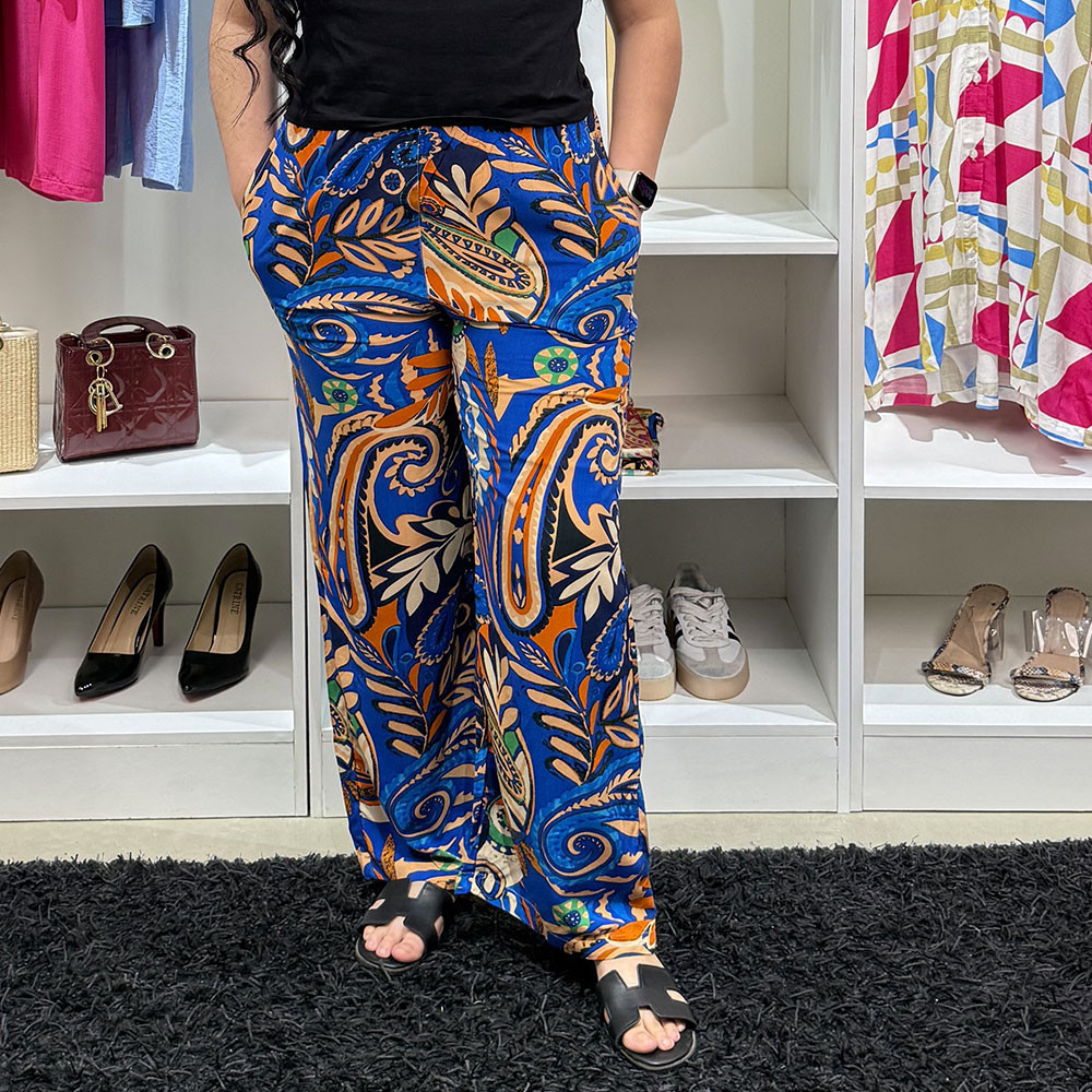 Pantalon en crepe