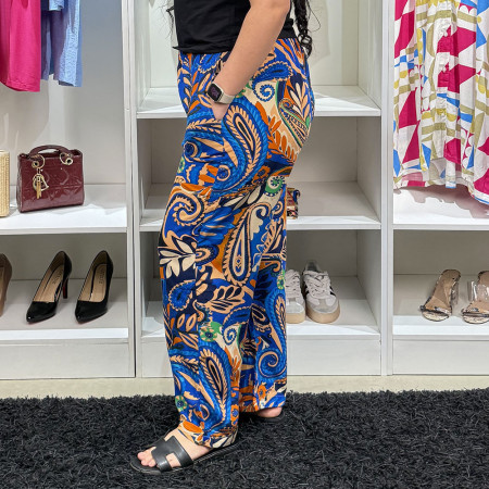 Pantalon en crepe