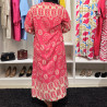 Chemise robe en crepe