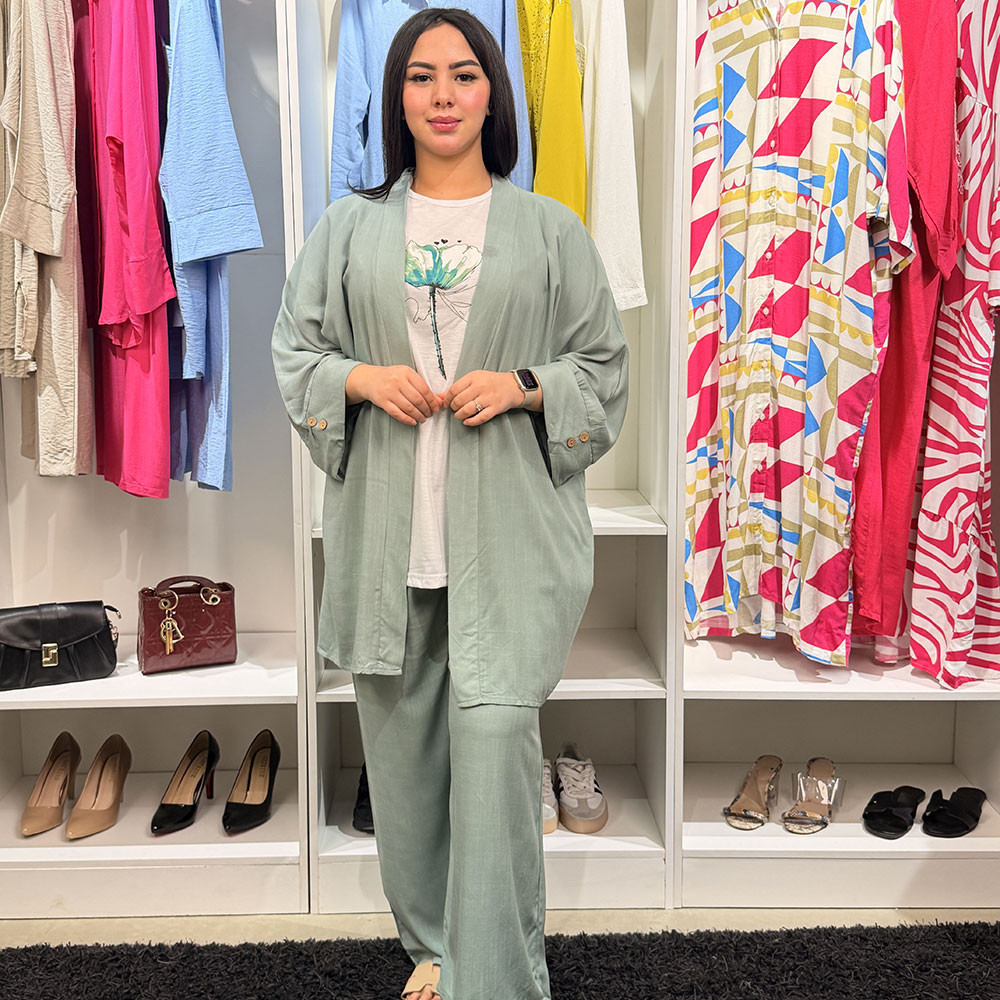 Ensemble 3 pieces en lin