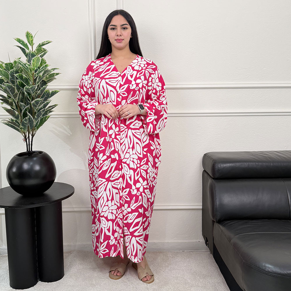 Chemise robe imprimée