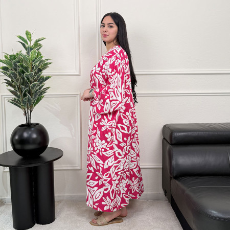 Chemise robe imprimée