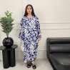 Chemise robe imprimée