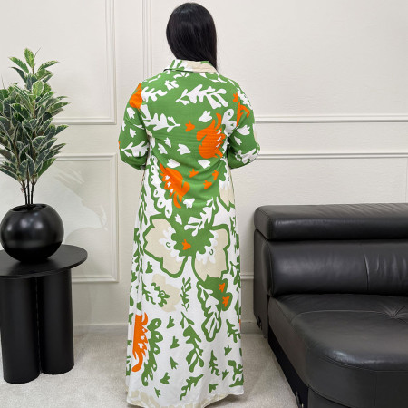 Chemise robe imprimée