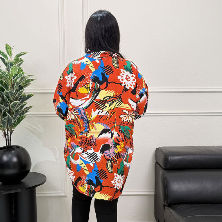 Chemise over size en lin