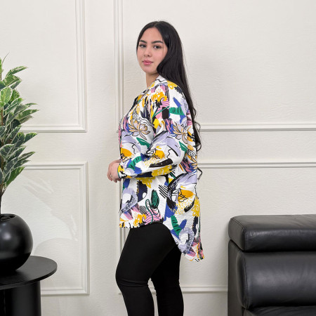 Chemise over size en lin