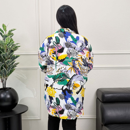 Chemise over size en lin