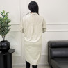Chemise longue en lin
