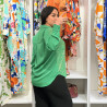 Chemise en crepe de soie