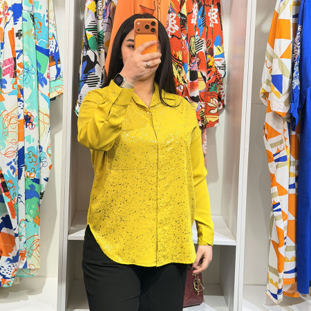 Chemise en crepe de soie