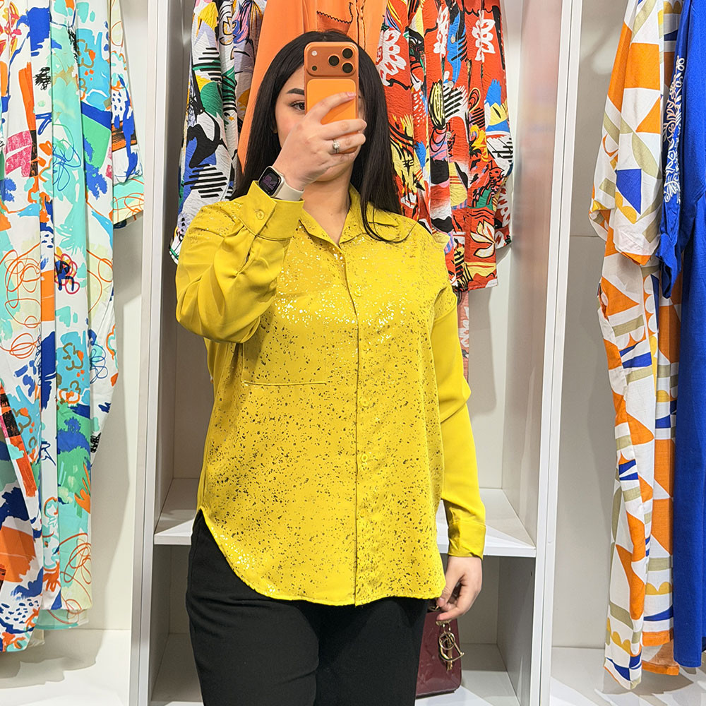 Chemise en crepe de soie