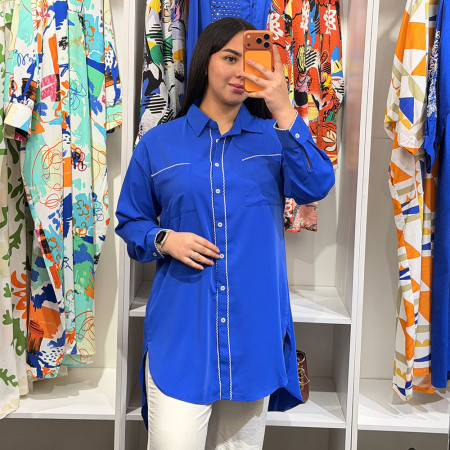 Chemise en crepe de soie