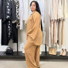 Ensemble deux pieces en crepe