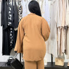 Ensemble deux pieces en crepe